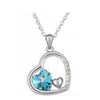Image 2 : Austrian Crystal with Swarovski Elements - Cradle of hearts-Blue