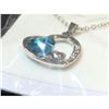 Image 3 : Austrian Crystal with Swarovski Elements - Cradle of hearts-Blue