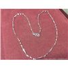 Image 1 : Elegant Twist Link Sterling Silver 925 Necklace