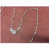 Image 2 : Elegant Twist Link Sterling Silver 925 Necklace