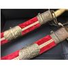 Image 3 : Pair of Indian Saber with Brass Hilt and Red Velvet Scabbard