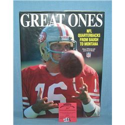 The Great Ones NFL quarterbacks from Baugh to Montana