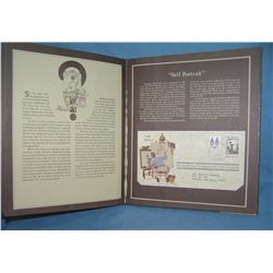 Norman Rockwell stamps and cover collection