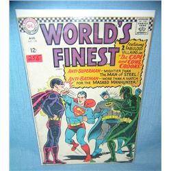 Early Superman World's Finest comic book