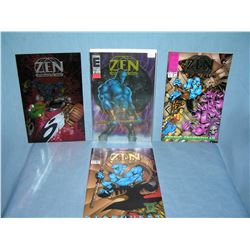 Group of Zen the Intergalactic Ninja comic books