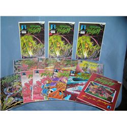 Collection of Warriors of Plasm comic bnooks