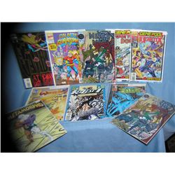 Collection of vintage first edition comic books