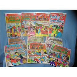 Collection of early Archie comic books