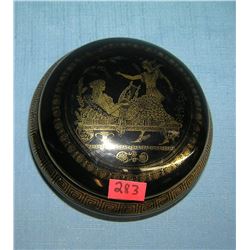 Decorative Greek trinket box/powder container