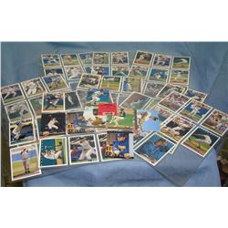 Group of vintage baseball cards