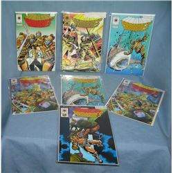 Collection of Armarines vintage comic books