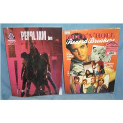 Pair of vintage Rock and Roll books
