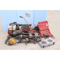 PRESSURE WASHER, DISTANCE MEASURING WHEEL, CHAIN SAWS, HAMMER DRILLS, CHIPPING HAMMER, LAB HOT PLATE