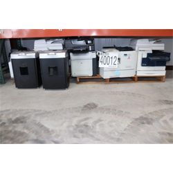 PRINTERS,FAX MACHINE, SHREDDERS Office Equipment / Furniture