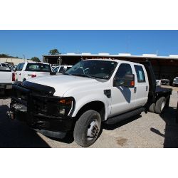 2010 FORD F350 Flatbed Truck