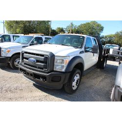 2012 FORD F450 Flatbed Truck