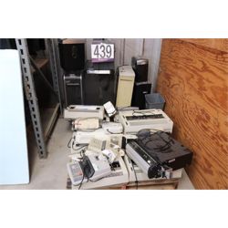 TYPEWRITERS, PRINTER VACUUM, 10KEY CALCULATORS, SHREDDERS Office Equipment / Furniture