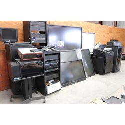 CODEC VIDEO CONFERENCING SYSTEMS, MEDIA SWITCHING SYSTEM, MONITORS, WIRELESS MICROPHONES, MEDIA CART