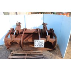 GRAPPLE BUCKET Skid Steer Attachment