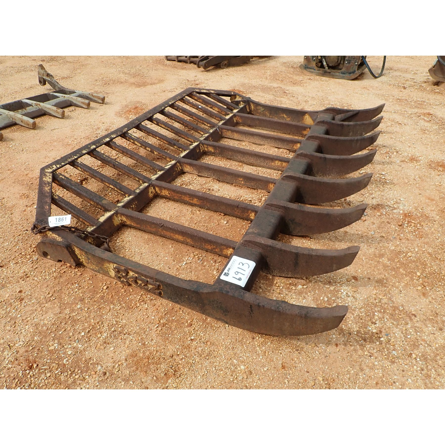 STACKING RAKE Rake Attachment - J.M. Wood Auction Company, Inc.