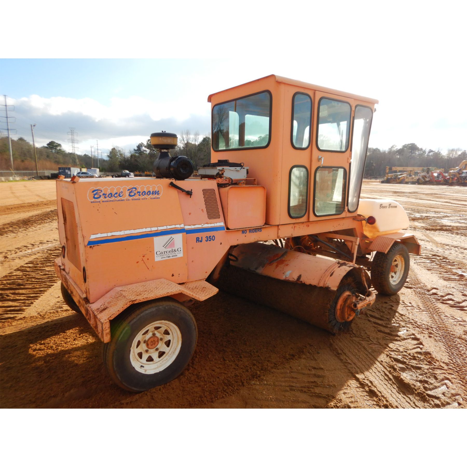 2002 BROCE RJ350 Broom - J.M. Wood Auction Company, Inc.
