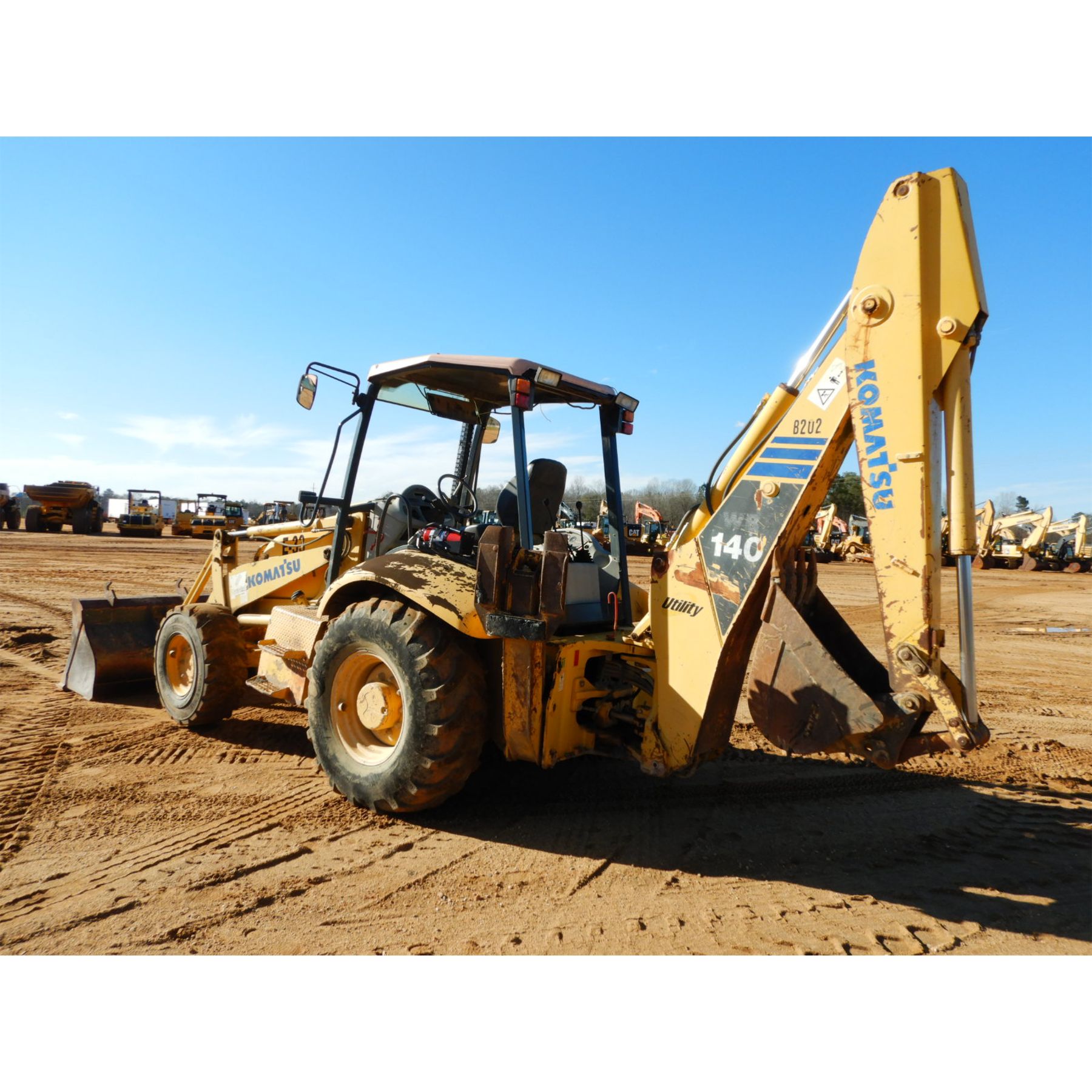2005 Komatsu Wb140-2 Backhoe