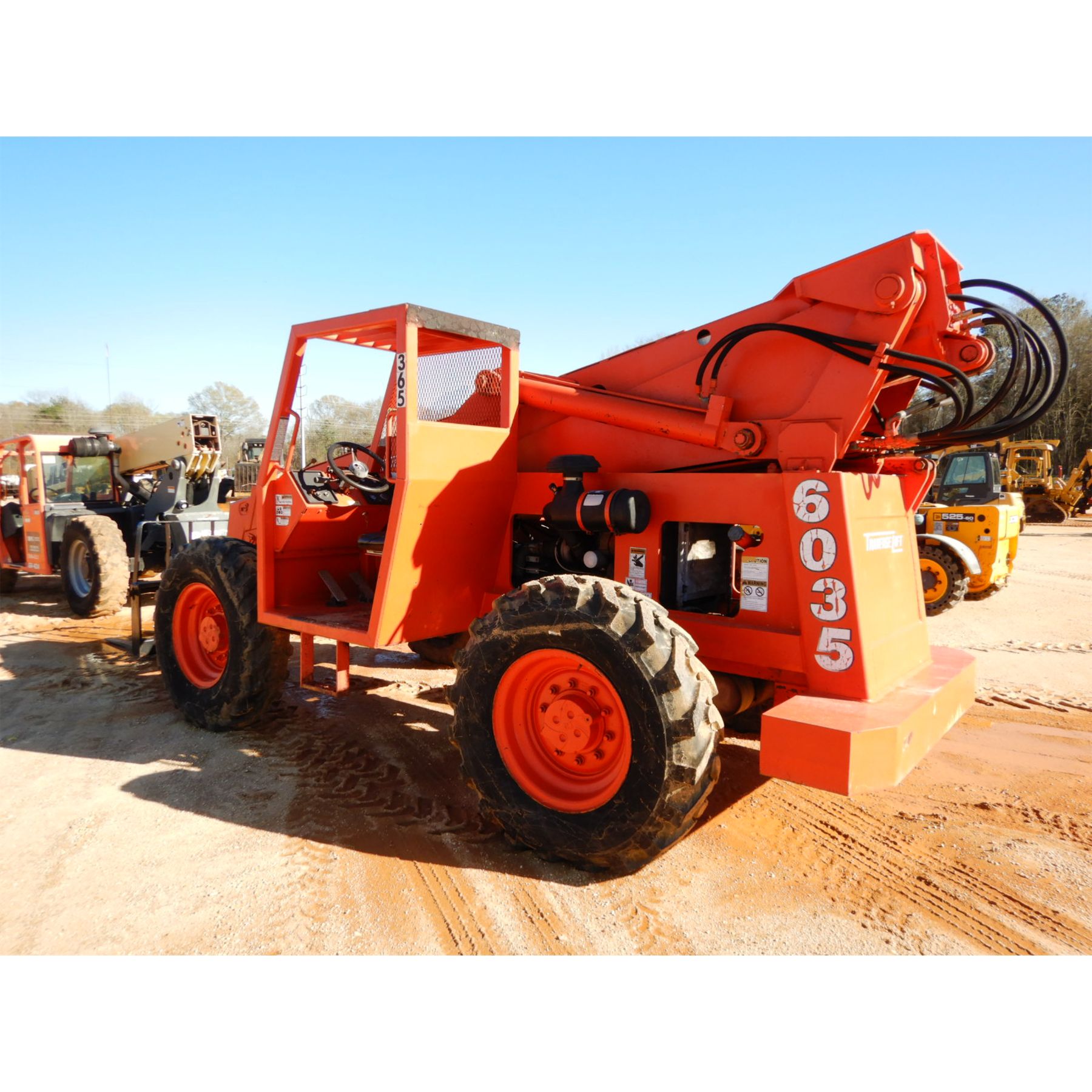 TRAVERSE LIFT TL6035 Forklift - Telehandler - J.M. Wood Auction Company ...