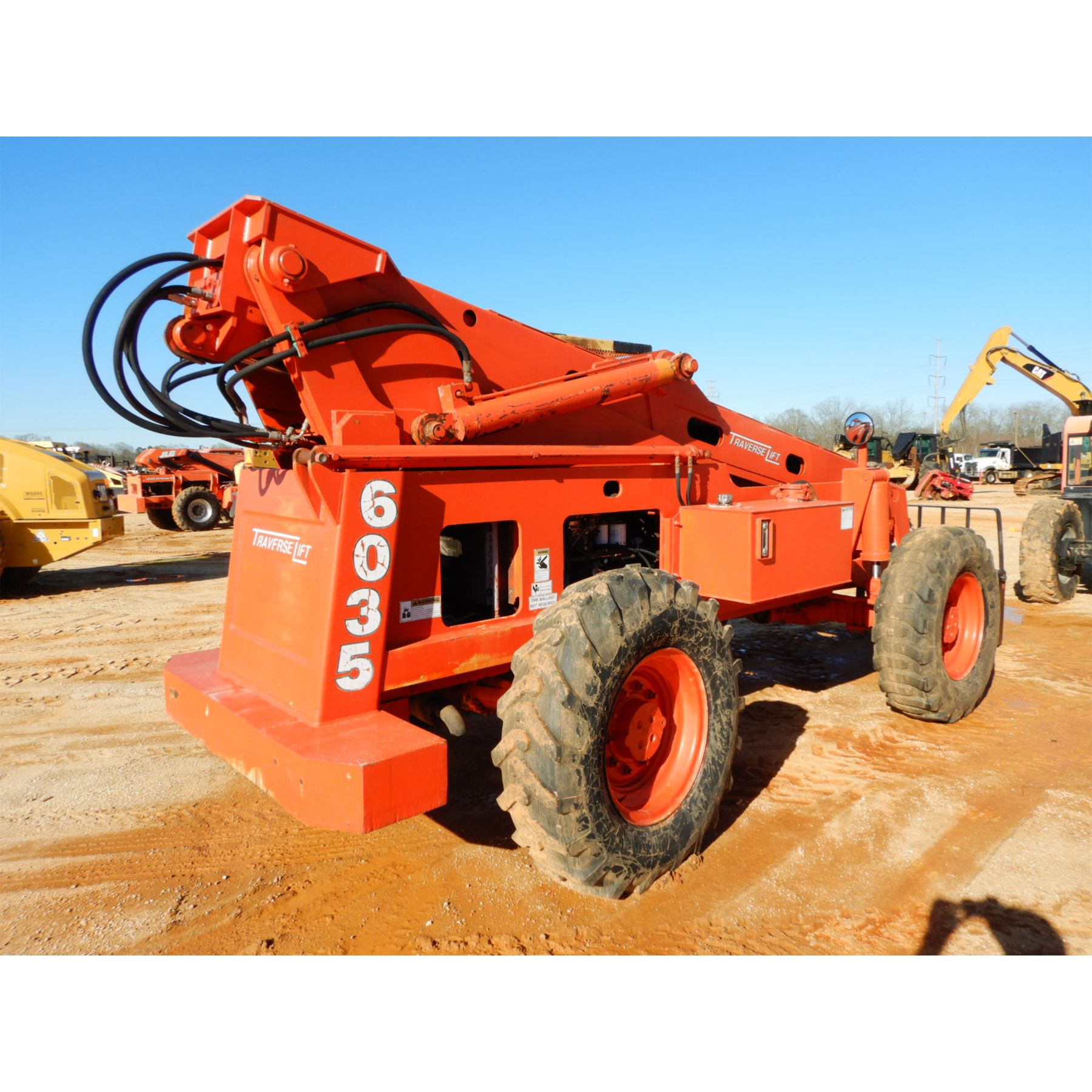 TRAVERSE LIFT TL6035 Forklift - Telehandler - J.M. Wood Auction Company ...