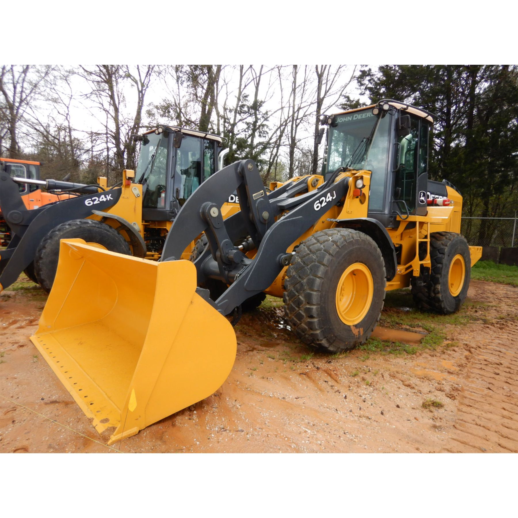 2009 JOHN DEERE 624J Wheel Loader J.M. Wood Auction Company, Inc.