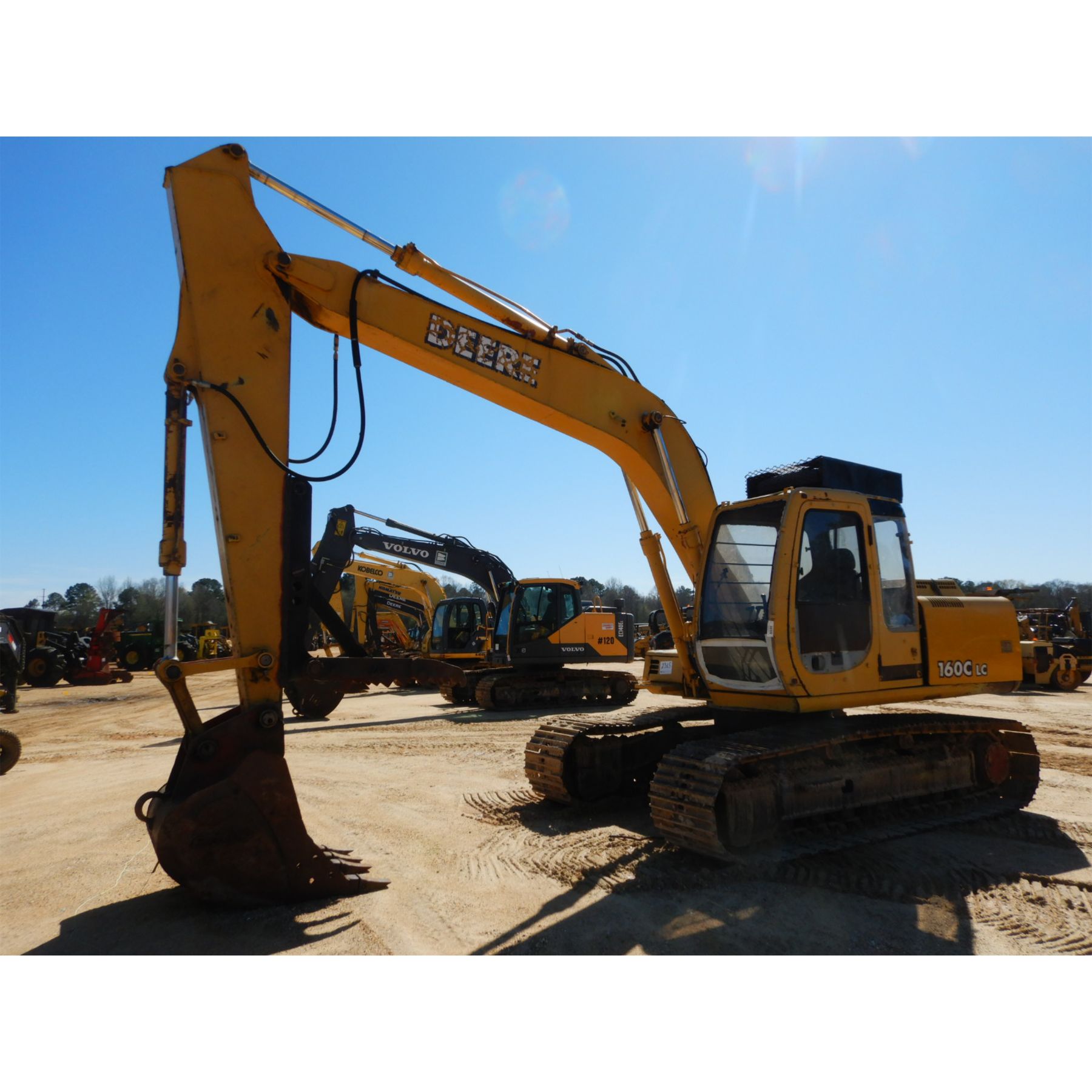 1998 JOHN DEERE 160 LC Excavator J.M. Wood Auction Company, Inc.