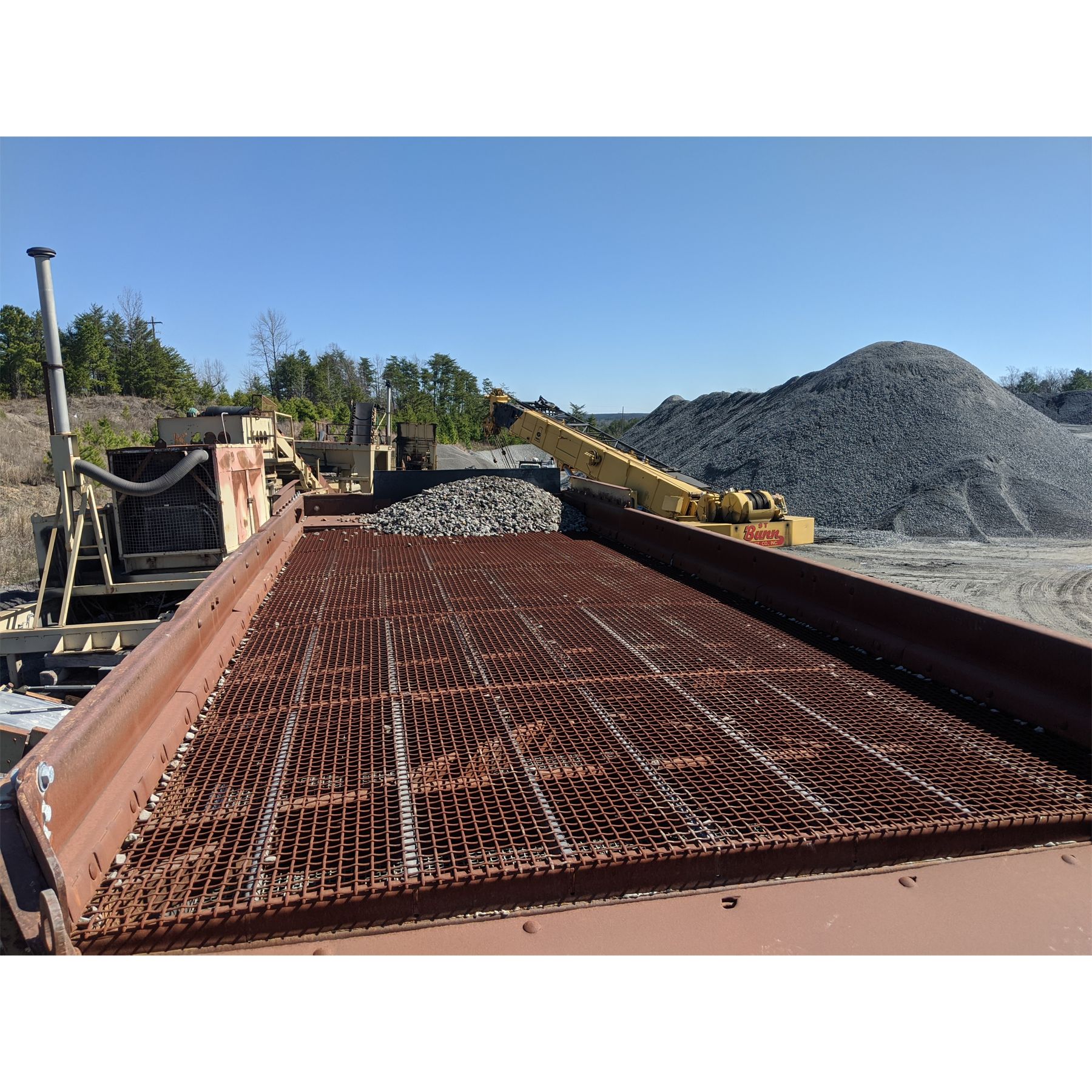 Jci Screen 2004 JCI 8 x 20 Finish Screen Aggregate Screening Plant - J.M. Wood ...