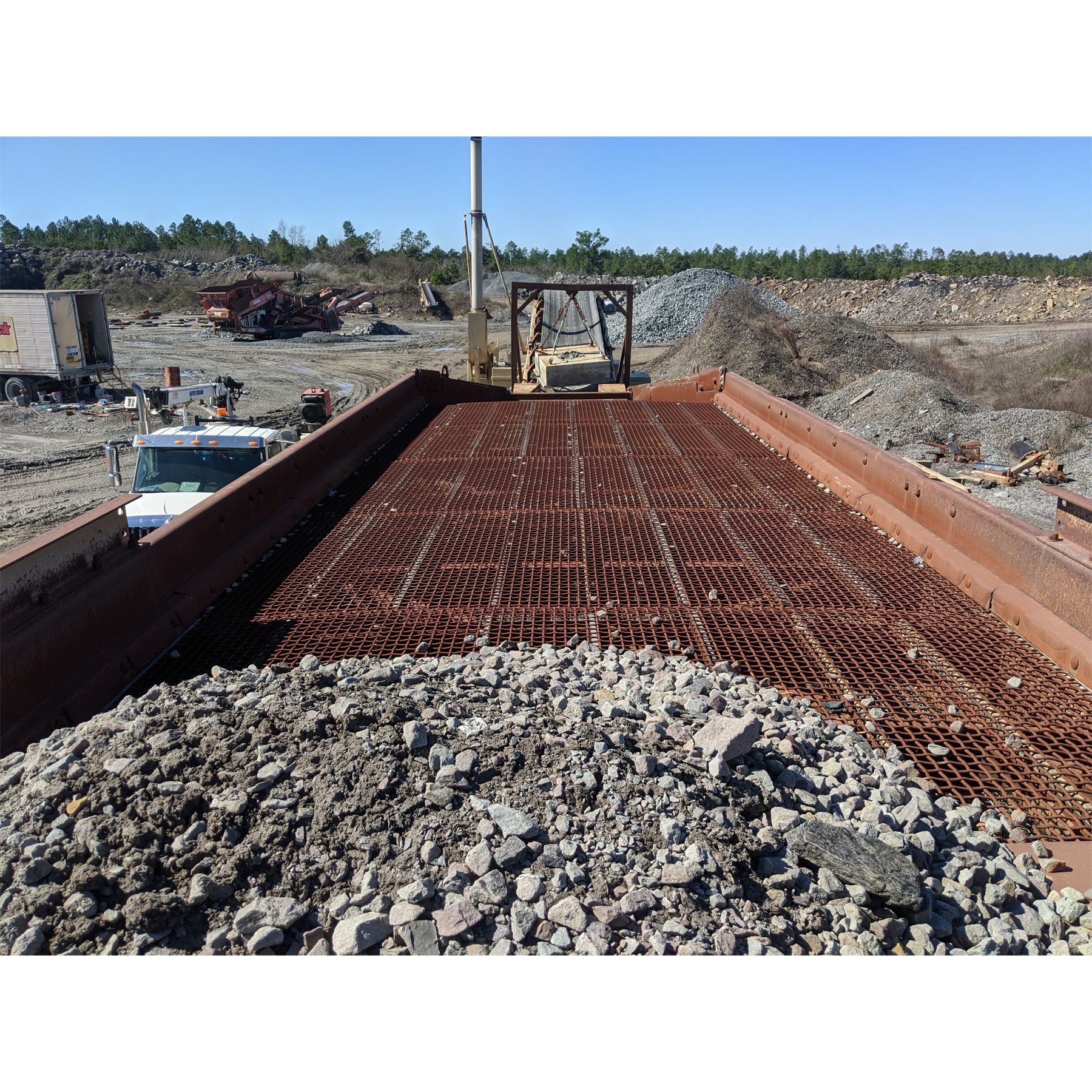 Jci Screen 2004 JCI 8 x 20 Finish Screen Aggregate Screening Plant - J.M. Wood ...