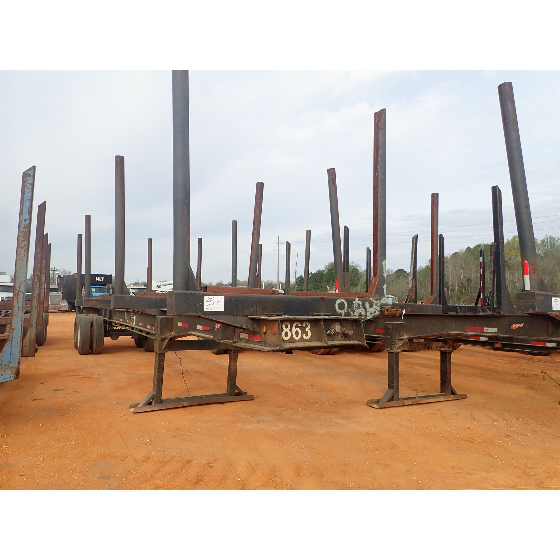 2000 SAVANNAH Log Trailer