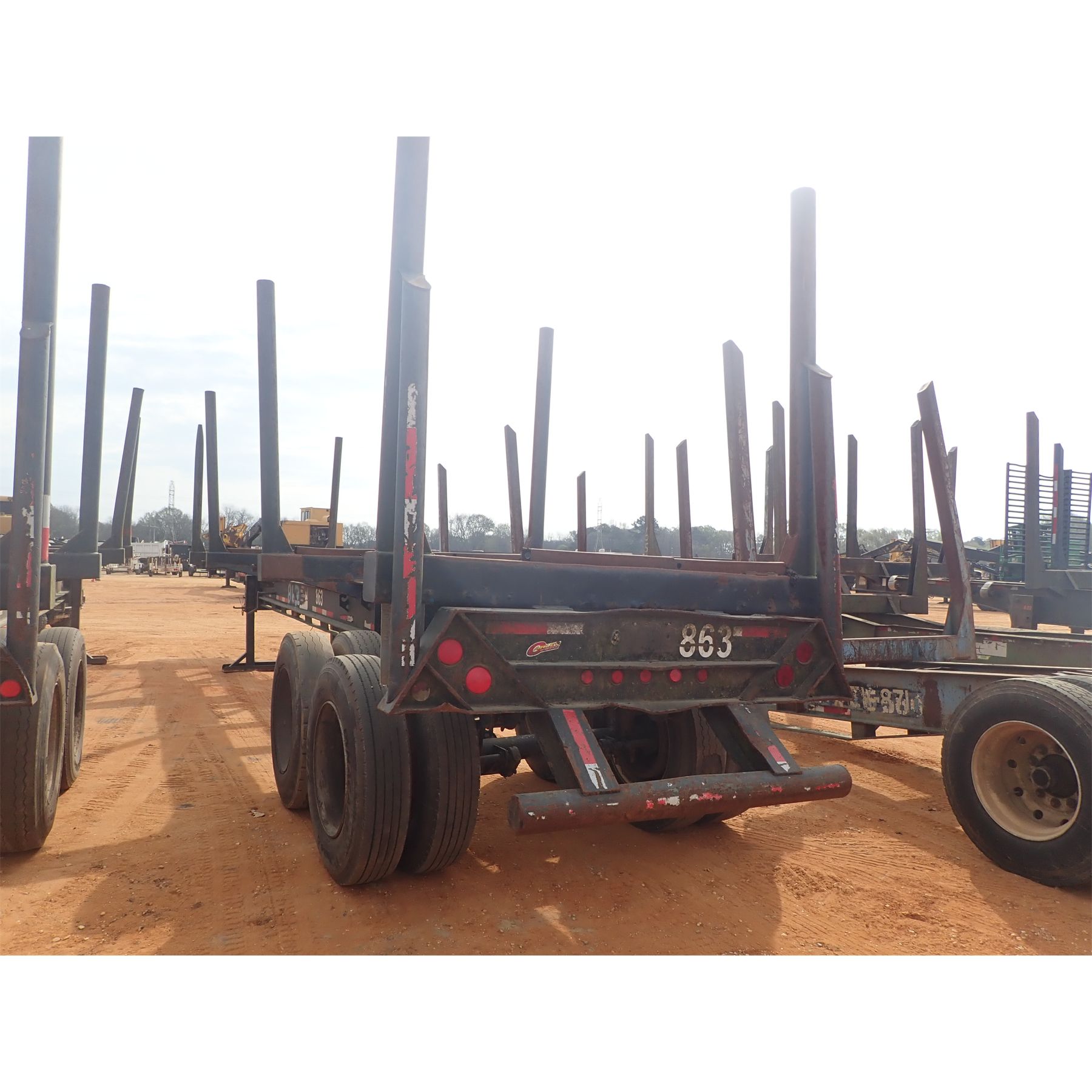 2000 SAVANNAH Log Trailer J.M. Wood Auction Company, Inc.