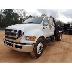 2011 FORD F750 Flatbed Dump Truck