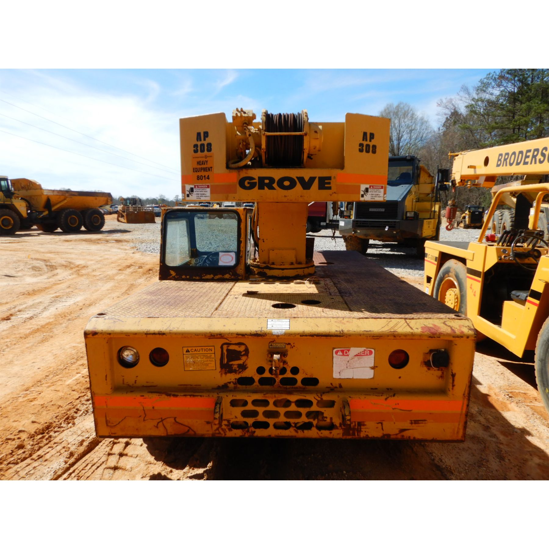 GROVE AP-308 Yard / Carry Deck Crane