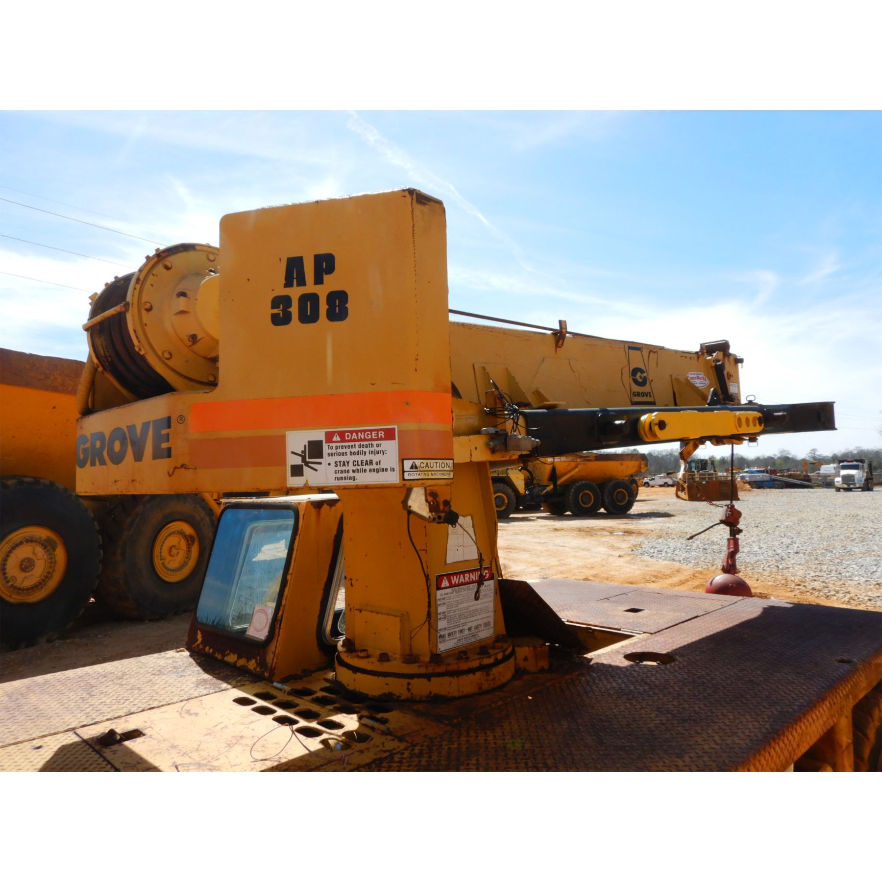 GROVE AP-308 Yard / Carry Deck Crane