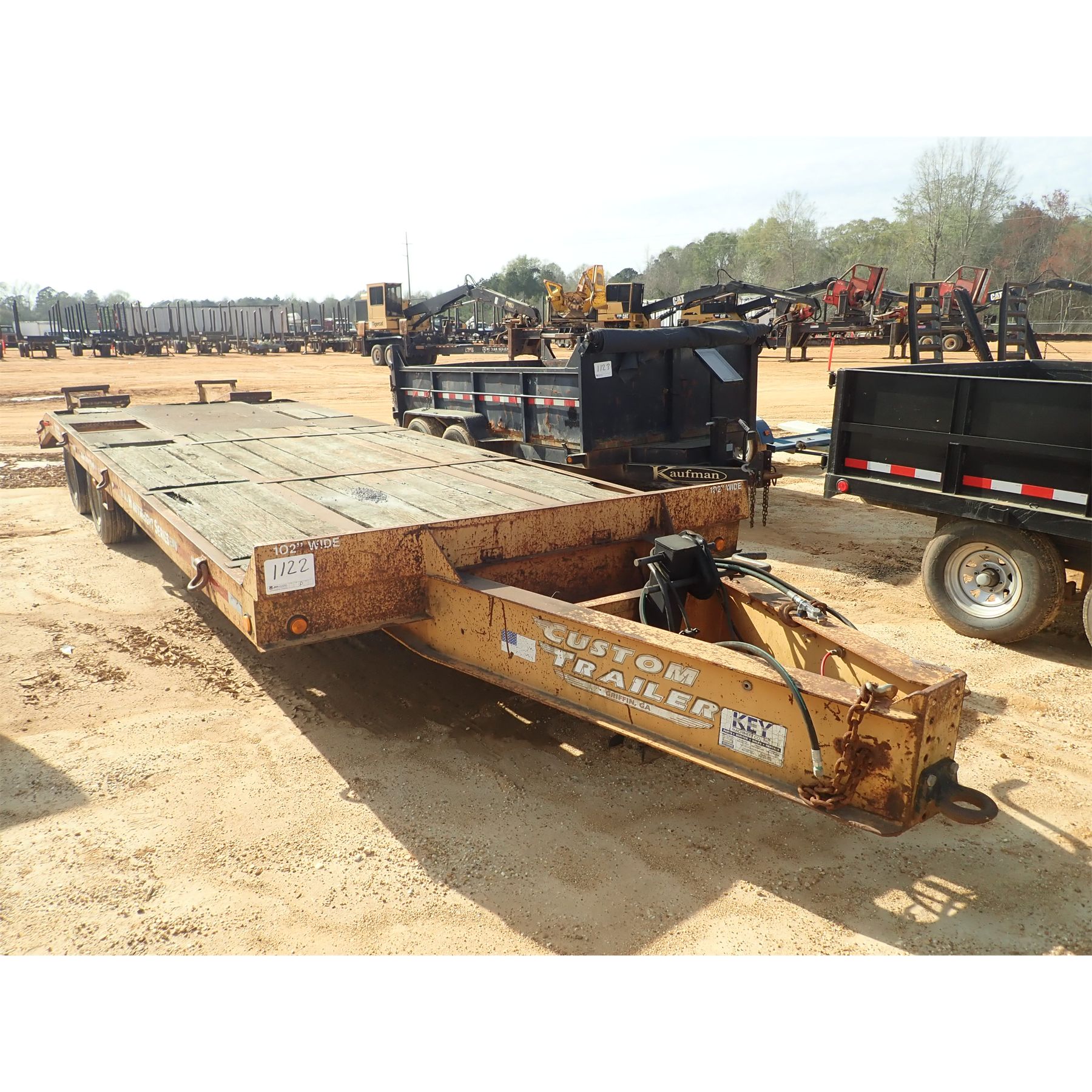 CUSTOM Tag Trailer J.M. Wood Auction Company, Inc.