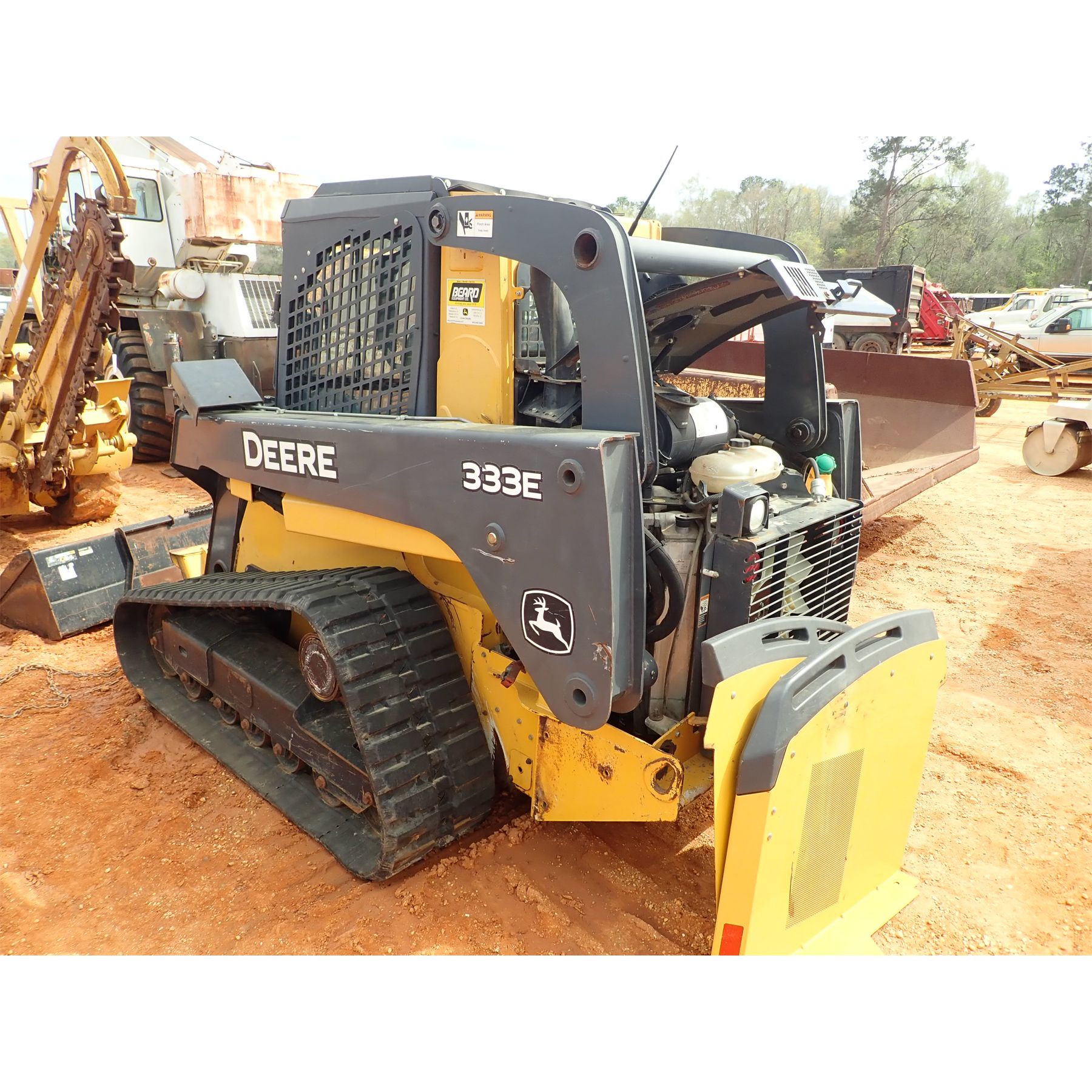 2014 JOHN DEERE 333E Skid Steer Loader Crawler