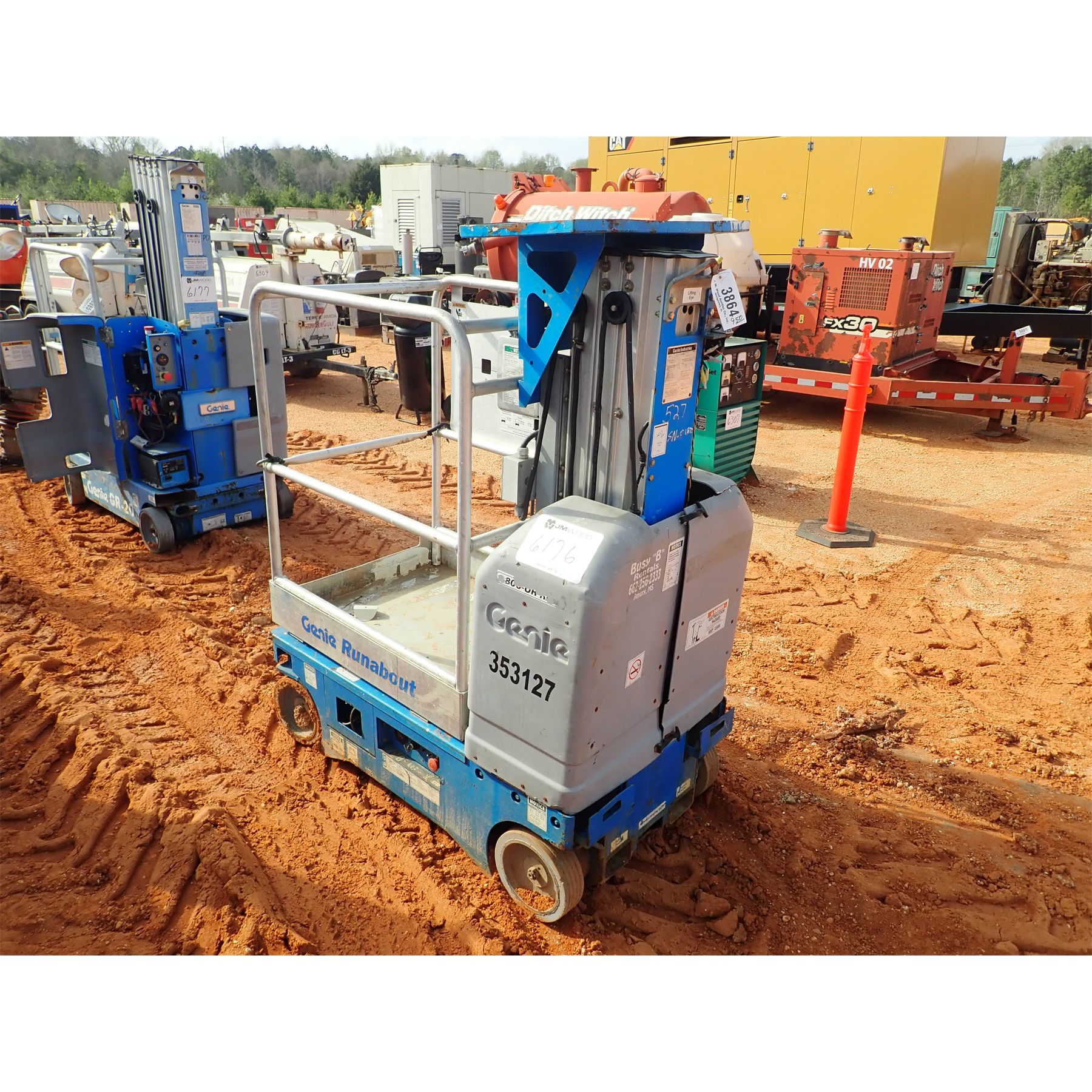 GENIE GR12 Forklift Telehandler J.M. Wood Auction Company, Inc.