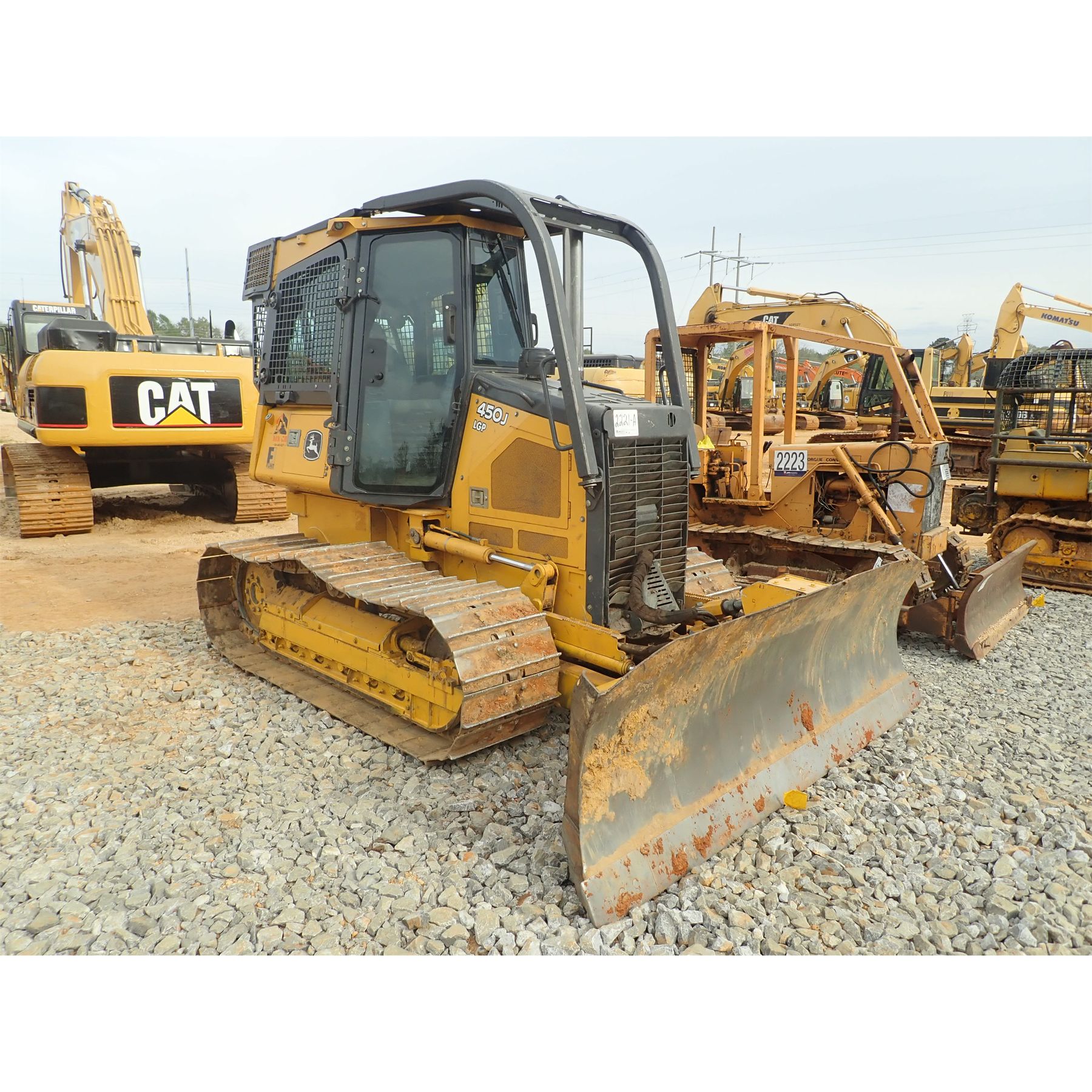 2016 JOHN DEERE 450J LGP Dozer Crawler Tractor 2016-john-deere-450j-lgp-dozer-crawler-tractor