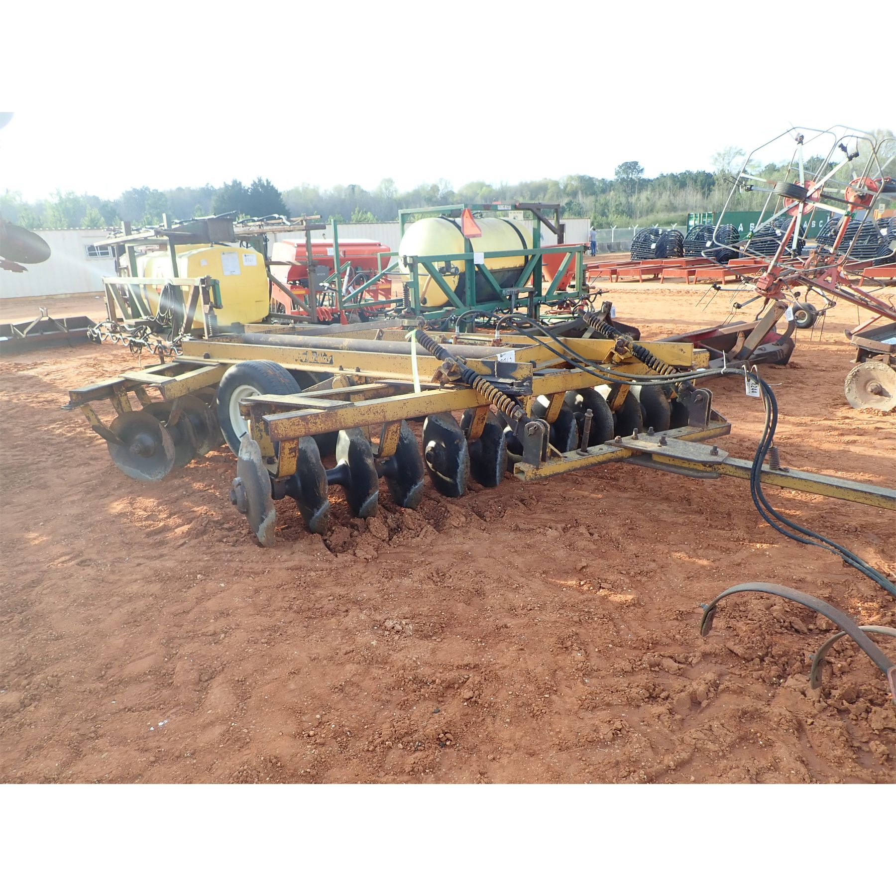 TAYLOR WAY OFFSET DISC HARROW Agriculture Component J.M. Wood Auction