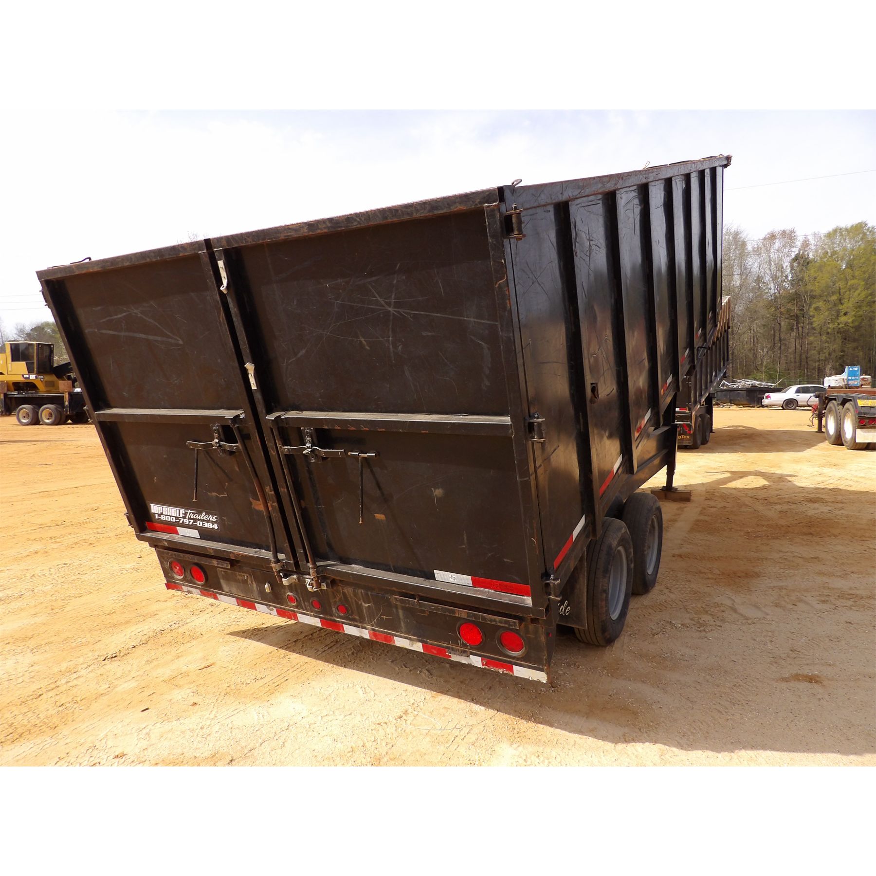 2018 TOP SHELF DT82024KZN End Dump Trailer