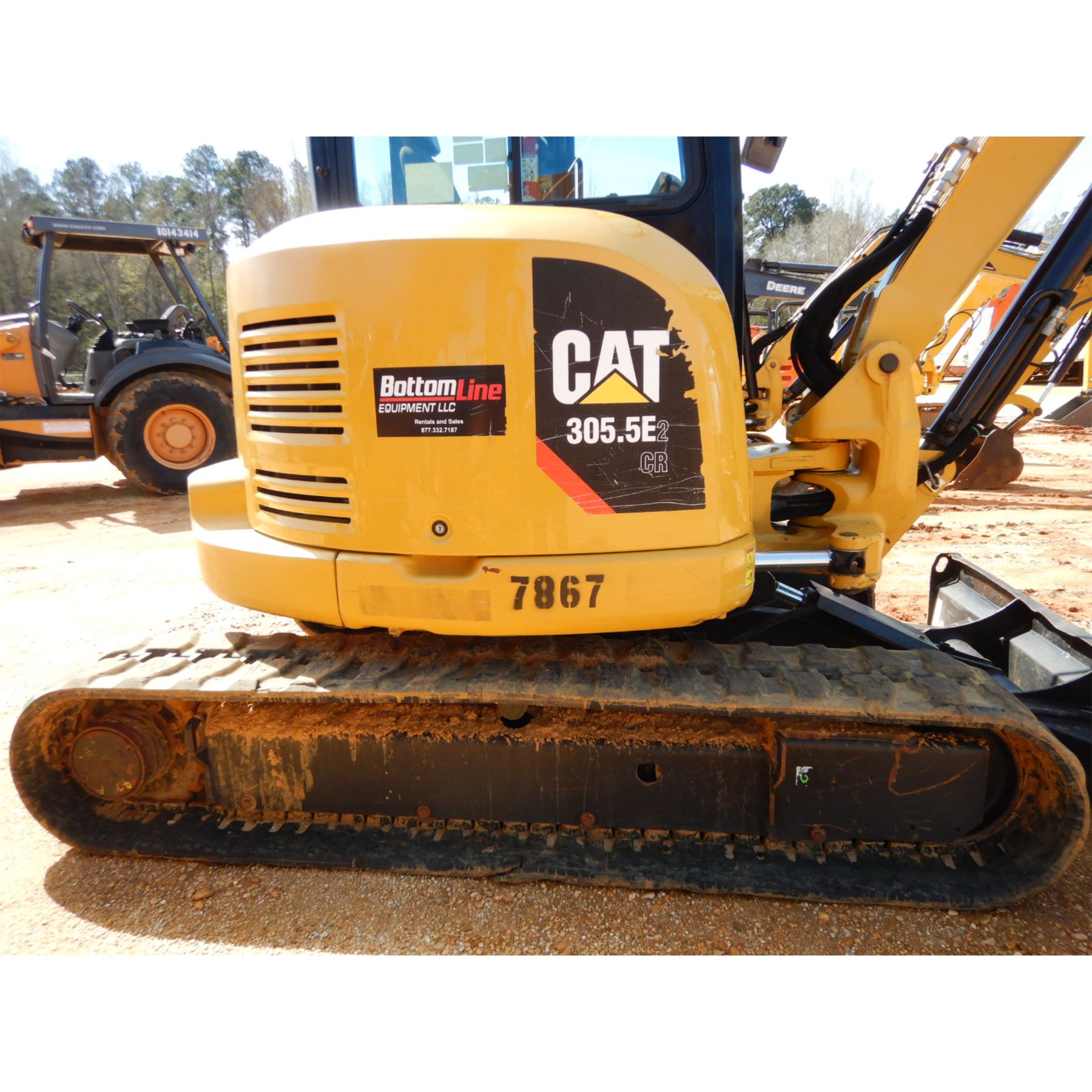 2016 CAT 305.5E2 CR Excavator Mini