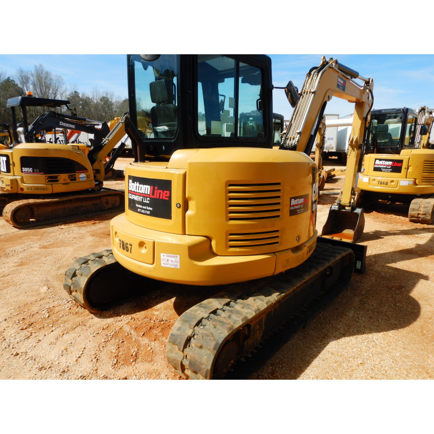 2016 CAT 305.5E2 CR Excavator Mini