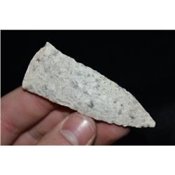 2 7/8" Rice Side Notch Point, Pettis Co, Missouri