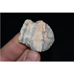 1 1/2" Worked Down Rice Lobe Point, Saline Co, Missouri