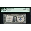 Image 1 : 1935A $1 Silver Certificate PCGS 65PPQ
