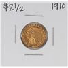 Image 1 : 1910 $2 1/2 Indian Head Quarter Eagle Gold Coin