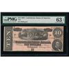 Image 1 : 1864 $10 Confederate States of America Note PMG 63EPQ